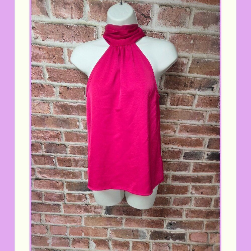 Women's A NEW DAY Sleeveless Wrap Neck‎ Blouse Top XS